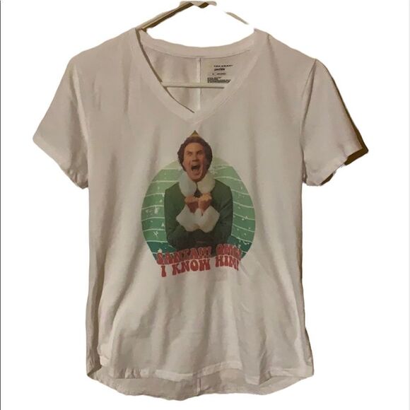 ELF SANTA HOLIDAY SHIRT - Picture 1 of 4